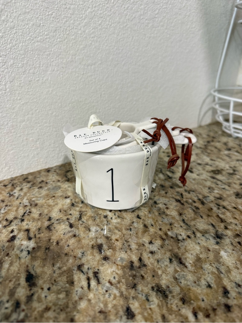 Rae Dunn Ceramic measuring cups
